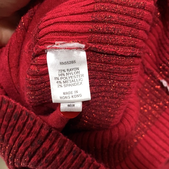 Express Design Studio crewneck cardigan sweater - Picture 4 of 5